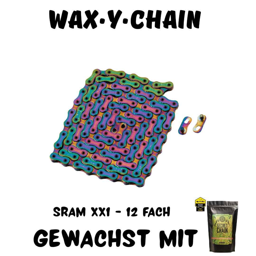 SRAM XX1 Rainbow / Gold / Schwarz gewachst | 12-fach